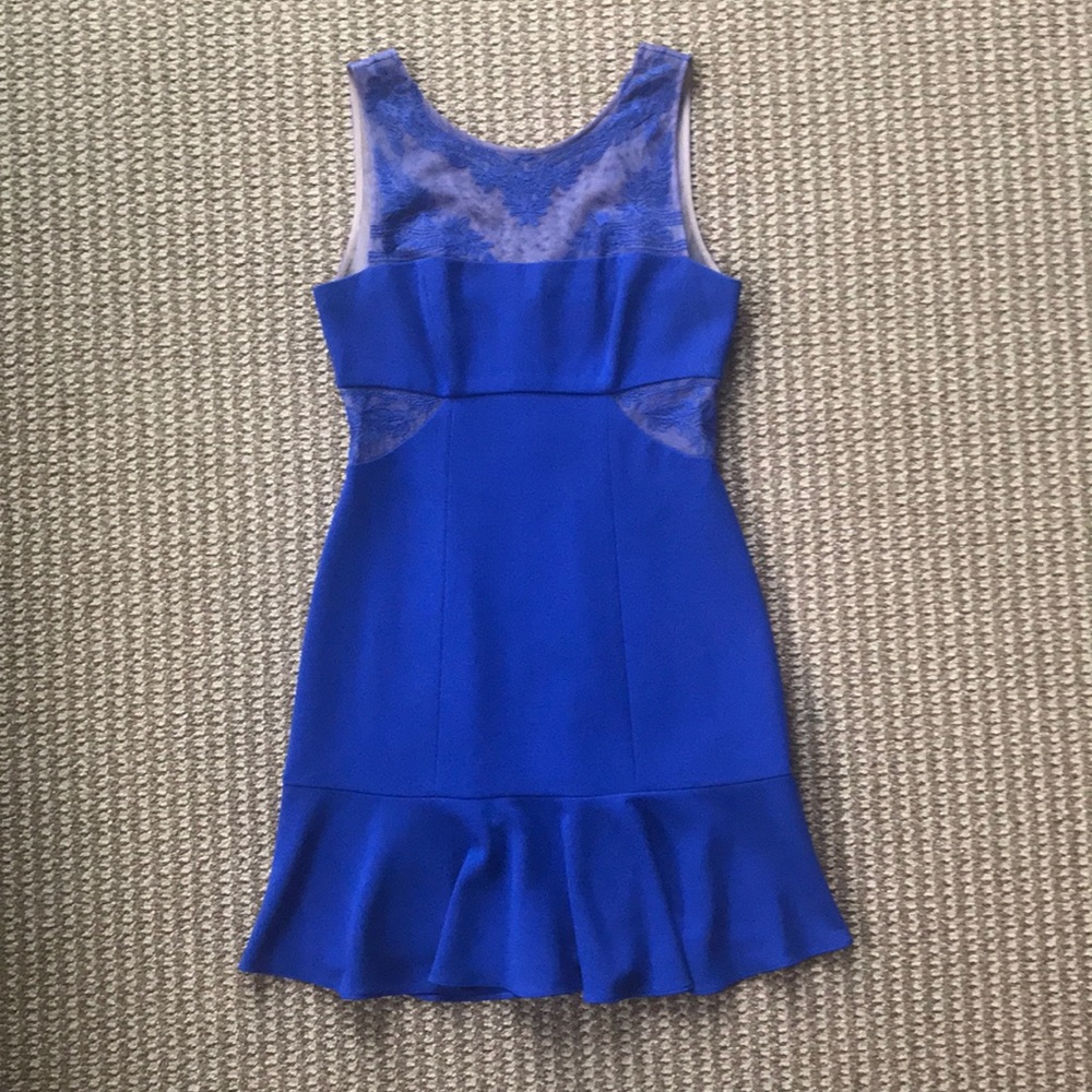 BCBG side cutout dress